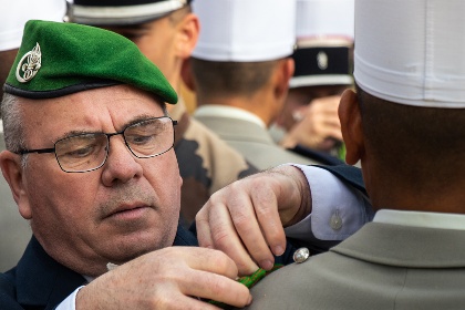 REMISE de fourragères 1er REC Avril 2025